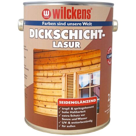 Wilckens Dickschichtlasur Eiche seidenglänzend 2,5l 11489200080