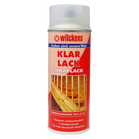 Wilckens Klarlack Spraylack seidenglänzend 0,4l 16100000140
