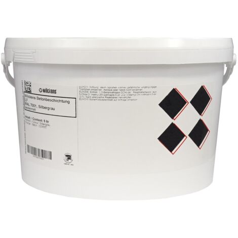 Wilckens Betonbeschichtung LF RAL 7001 Silbergrau 0,75l 12670100050