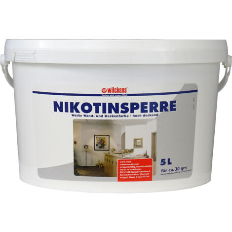 Wilckens Nikotinsperre Weiß matt 5l 16291500090