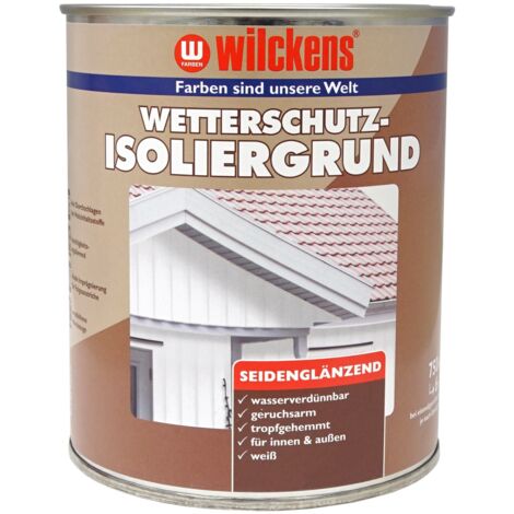 Wilckens Wetterschutz-Isoliergrund Weiß 2,5l 11291000080