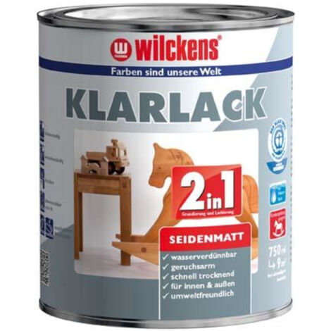 Wilckens Klarlack 2in1 seidenmatt 0,75l 12400000050 (1/5)