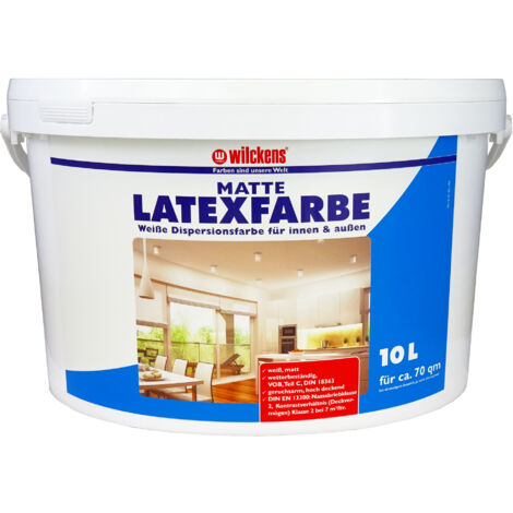 Wilckens Latexfarbe matt Weiß 10l 13490100110