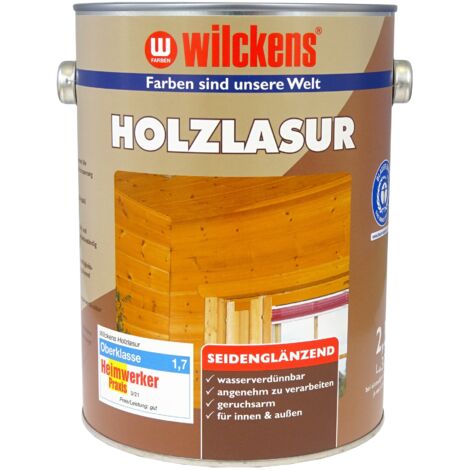 Wilckens Holzlasur Anthrazitgrau LF 2,5l 11771600080