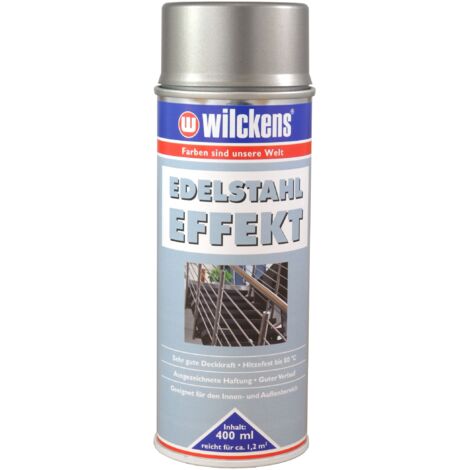 AUSLAUF Wilckens Edelstahl Effekt Spraylack 0,4l 15744200140