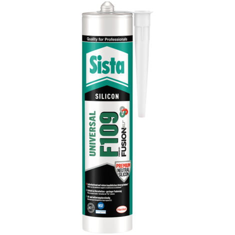 Silikondichtstoff F109 Fusion anthrazit 300 ml Kartusche SISTA (1/2)