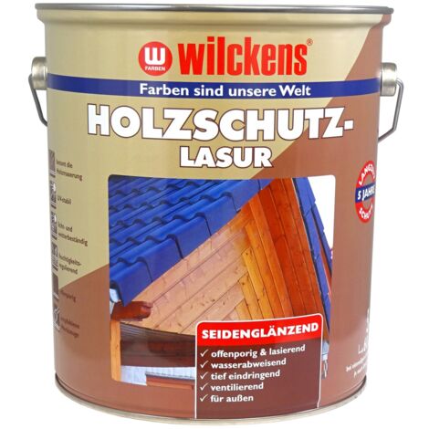Wilckens Holzschutzlasur Palisander seidenglänzend 5l 16789700090