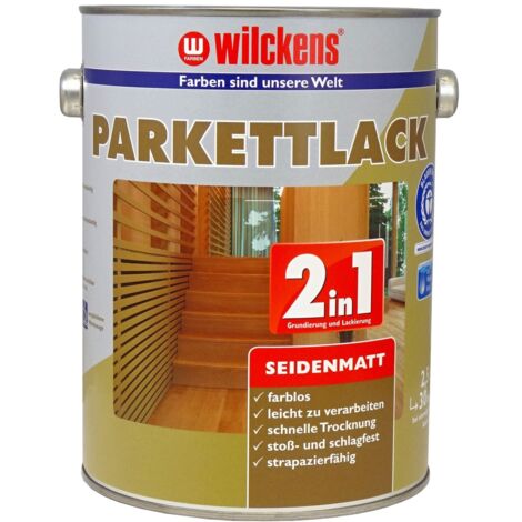 Wilckens Parkettlack 2in1 seidenmatt 0,75l 12400100050