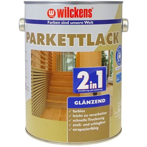 Wilckens Parkettlack 2in1 Farblos glänzend 2,5l 10400100080