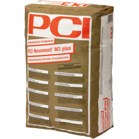 PCI Novoment M3 plus 25kg Sack grau