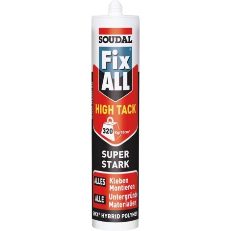 Soudal Fix All High Tack 290ml Schwarz