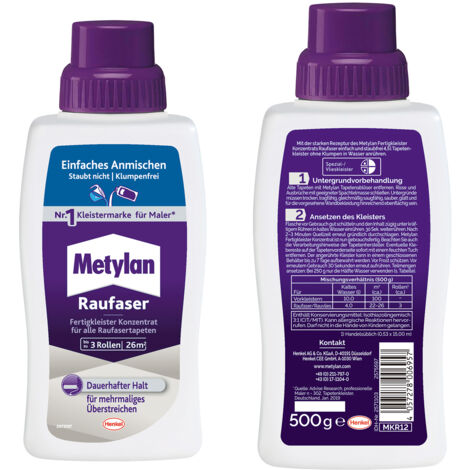 Metylan Raufaser Fertigkleister Konzentrat 500g MKR12