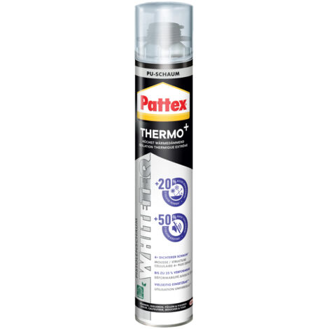 Henkel 1K-Pistolenschaum White PUS75 750 ml B2 weiß m.Einweghandschuhe Dose PATTEX 12 Stk