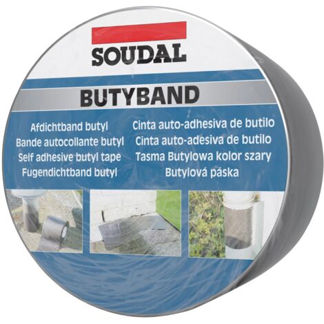 Soudal Butylband Butyband blei 7,5cm x 10m 111088