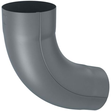Zambelli Zink Fallrohrbogen 85 Grad Anthrazit DN 100 142800-E-GF-R-7016