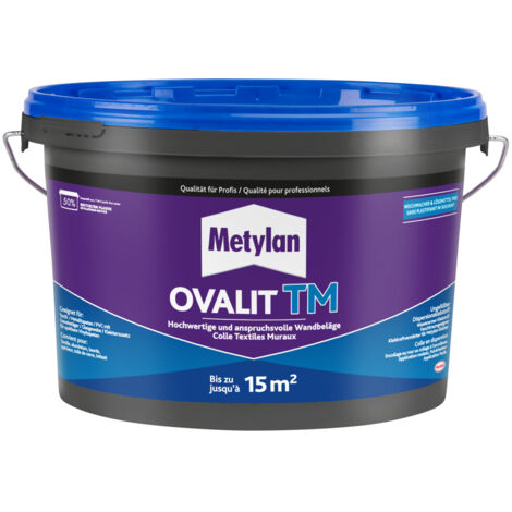 Metylan Ovalit TM Wandbelagskleber 3 kg Dispersionsklebstoff