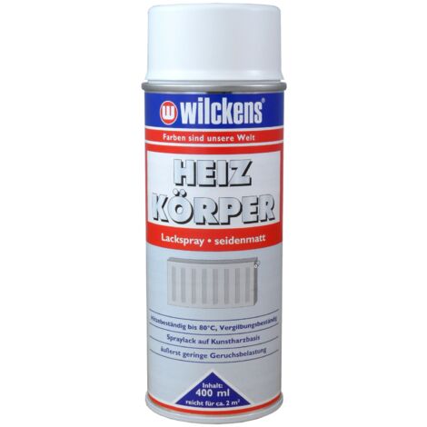 Wilckens Heizkörper Spraylack Weiß seidenmatt 0,4l 16104500140