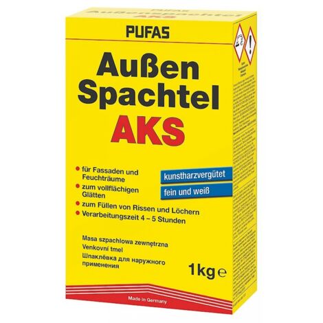 Pufas Außenspachtel AKS 25kg 3104000