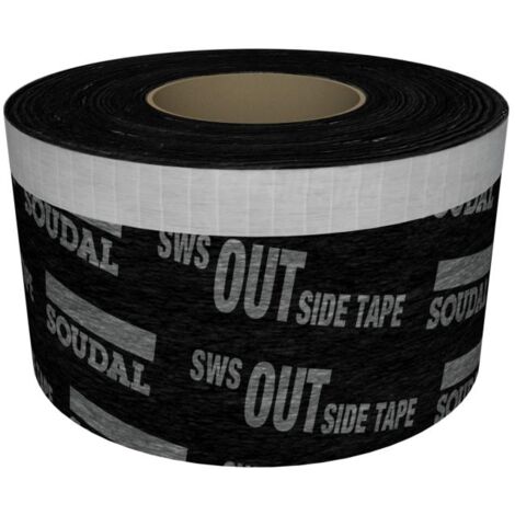 Soudal SWS Outside Standard schwarz 70mm x 30m 145960