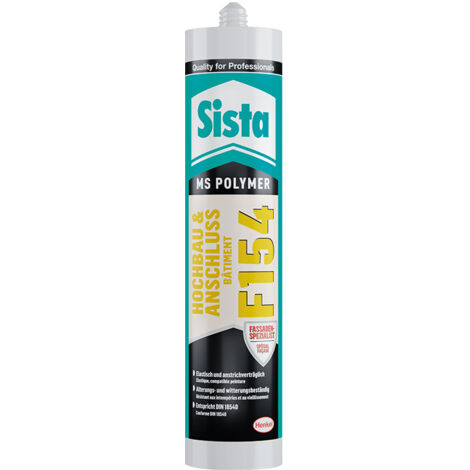 Sista Hochbau & Anschluss F154 mittelgrau 290ml L64MG