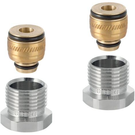 Geberit Mepla Direktverschraubung für Heimeier Heizkörperventile (16 mm x 1/2'') 641515001