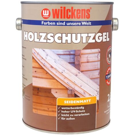 Wilckens Holzschutzgel Palisander seidenmatt 2,5l 17089700080 (1/2)