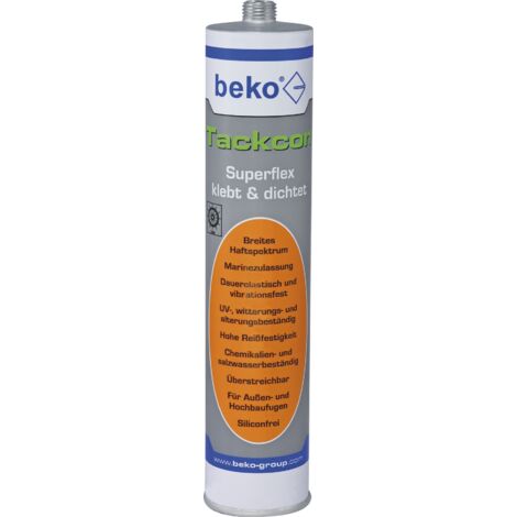 Beko Tackcon Superflex Kleber 310ml dunkelgrau 2403107