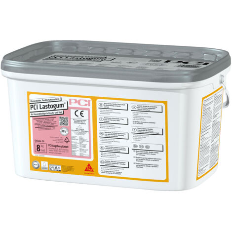 PCI Lastogum Abdichtung 8kg Weiß