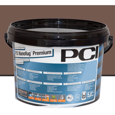 PCI Nanofug Premium Flexfugenmörtel 5kg Mittelbraun