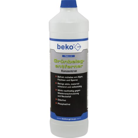 Beko TecLine Grünbelagentferner -Konzentrat- 1 l Flasche 299121000 (1/5)