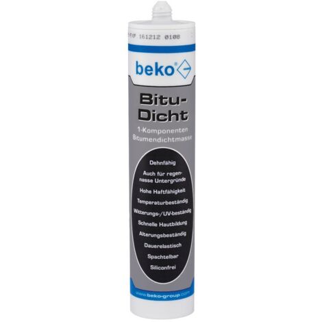 Beko Bitu-Dicht Bitumendichtmasse schwarz 310 ml 236310