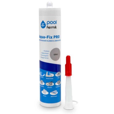 Fermit Pool Aqua-Fix PRO 290ml grau 09104 (1/5)