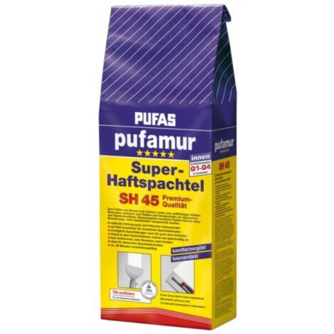 PUFAS Pufamur Super-Haftspachtel SH 45 Premium weiß 5kg 003905000