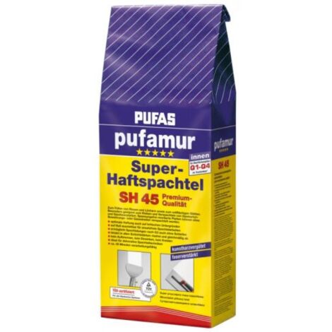 PUFAS Pufamur Super-Haftspachtel SH 45 Premium weiß 25kg 003906000