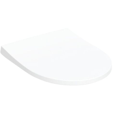 Geberit iCon WC-Sitz Slim mit Deckel, Wrap over, antibakteriell,