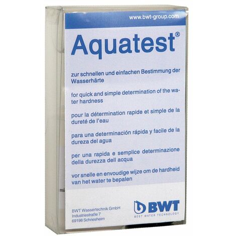 BWT Aquatest Härteprüfgerät zur Bestimmung der Gesamthärte