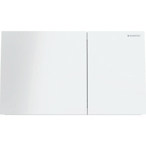 Geberit Betätigungsplatte Sigma 70 2 Mengen Spülung weiß 115622SI1