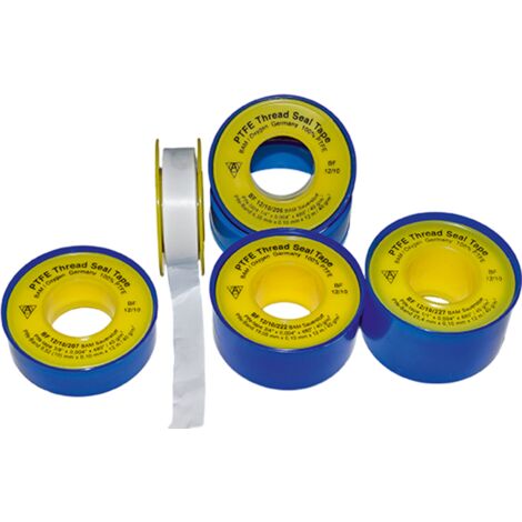 Fermit PTFE Gewindeband 1210 6,3mm x 12,0m x 0,1mm 33206