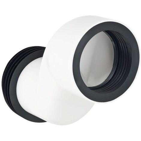 Geberit Anschlusstutzen-Set 7cm etagiert für Wand-WC weiß 131108111