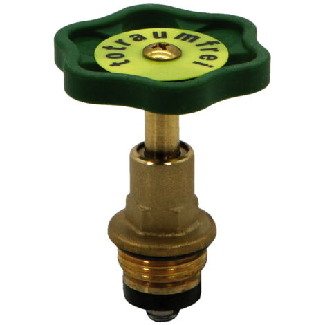 Fettkammer-Oberteil DN15 1/2" – Durchgangs-/Schrägsitzventil – Messing mit EPDM-Dichtung – Steigende Spindel – Schlösser Armaturen (1/4)