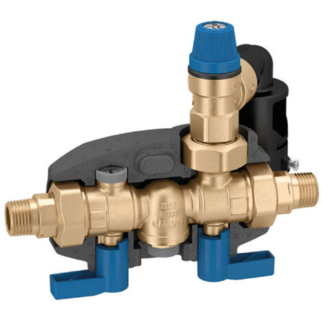 Caleffi Sicherheitsgruppe DN20 für WW-Bereiter 3/4" 6 bar 528156 (1/5)