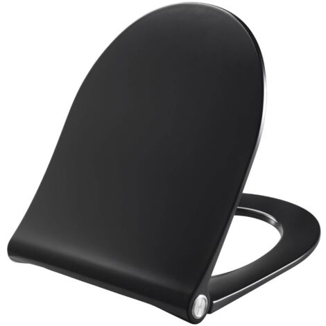 Pressalit WC-Sitz mit Absenkautomatik & Lift-off schwarz 934001BL6999 (1/3)