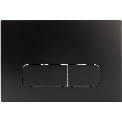 StarBlueDisc Betätigungsplatte Mocha 35 für 2-Mengen-Spülung schwarz matt 131538135