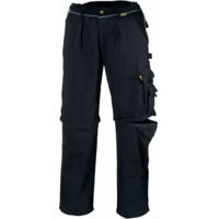 teXXor Canvas (320 g/m²) 2-in-1 Bundhose TOBAGO schwarz 56 8358