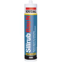 Soudal Silirub BauN Silikon weiss 310ml Bausilikon Dichtstoff Silikondichtstoff