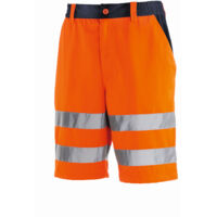 teXXor Warnschutz-Shorts ERIE leuchtorange/navy 56 4345