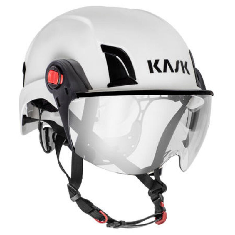 KIT VISIERA ZEN KASK WKI00002500 - visiera CLEAR + adattatori per caschi da  lavoro ZENITH X