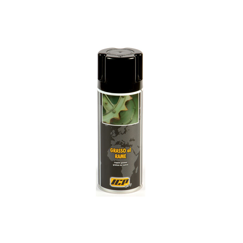 ICP Grasso Al Rame – Lubrificante Antigrippante 400 Ml, Idrorepellente, Per Auto E Industria