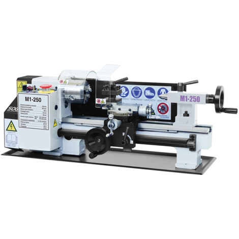 Tornio per metalli da banco SOGI M1-250 180 x 300 avanzamento automatico longitudinale
