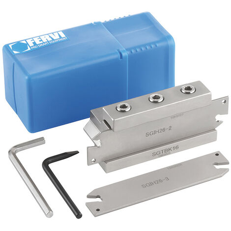 Set da taglio per esterno FERVI T088 utensili per troncare con blocco e 2 lame (1/4)